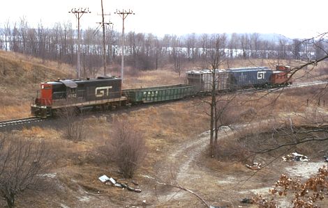 GTW train at Root Station MI